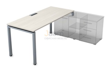 Мебель для персонала Стол для крепления на тумбу правый СТП-П.975