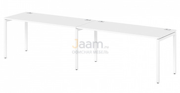 Мебель для персонала Линейный кластер на 2 рабочих места S-137