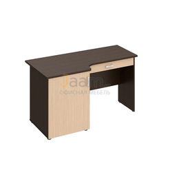 Мебель для гостиниц Стол с тумбой под минибар и ТВ с ящиком, левый ВЕ 624 ВТ/ЗП