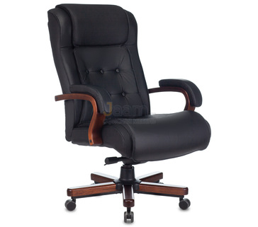 Кресло для руководителя T-9926WALNUT BLACK