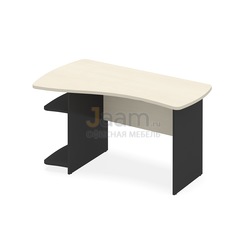 Мебель для персонала Стол рабочий левый ПК-СТС-СТА135Х80ЛПЛ2/Д