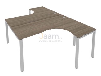 Мебель для персонала Рабочая станция криволинейная Б.РАС-СА-2.4