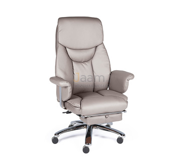 Кресло для руководителя Парламент H-2021 серо-коричневое