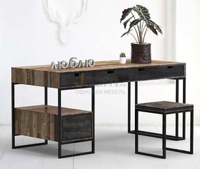 Мебель для персонала Стол рабочий BOXER OLD WOOD