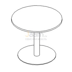 Стол для переговоров Стол для переговоров круглый на опоре-колонне ХР 141 БП