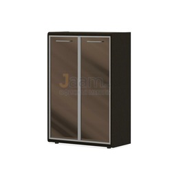 Кабинет руководителя Офисный шкаф средний ПК-ФВТ-Ш136Х90С/А