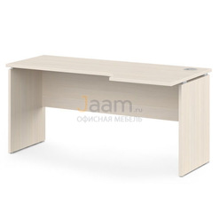 Мебель для персонала Стол письменный с заглушкой кабель-канала V-36пр