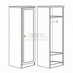 Мебель для гостиниц Гардероб правый R6701